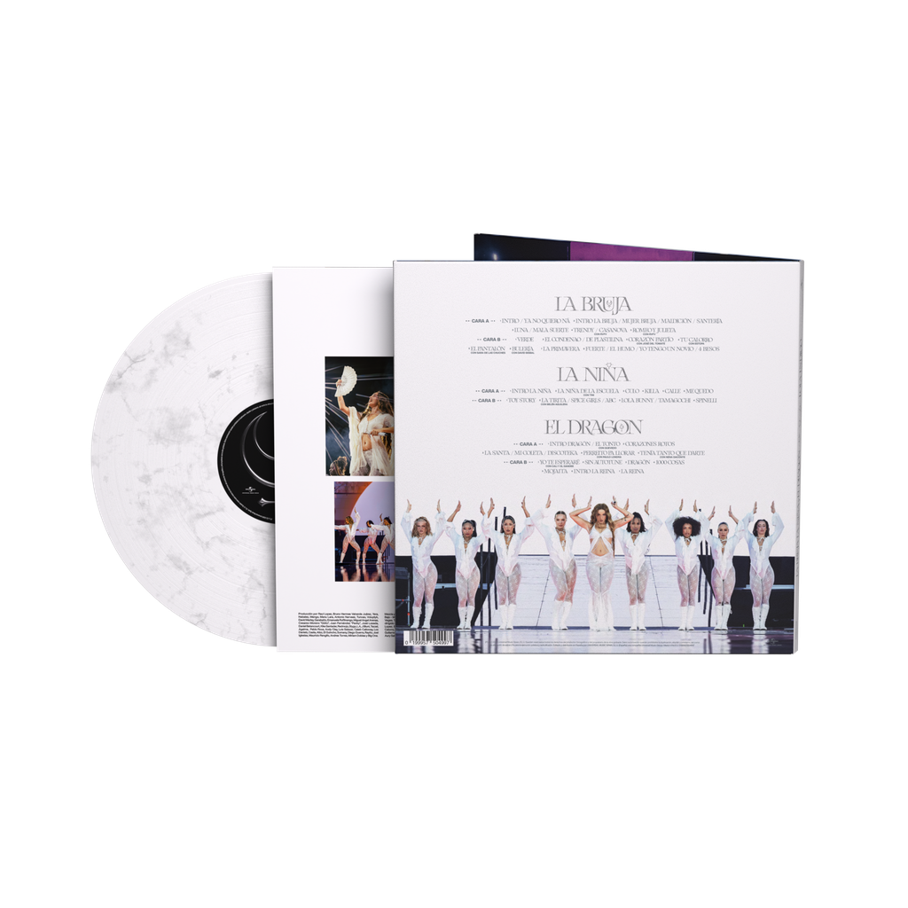 LA BRUJA, LA NIÑA Y EL DRAGÓN - Vinilo (Color Blanco Marmolado 3LP)