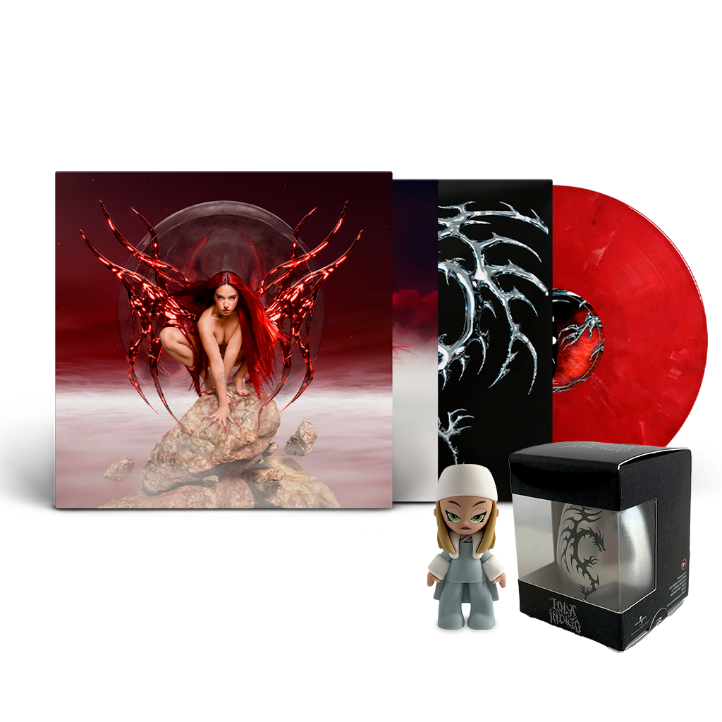 NAVE DRAGÓN - Vinilo (Color Rojo) + Huevo de Dragón (Edición Exclusiva)