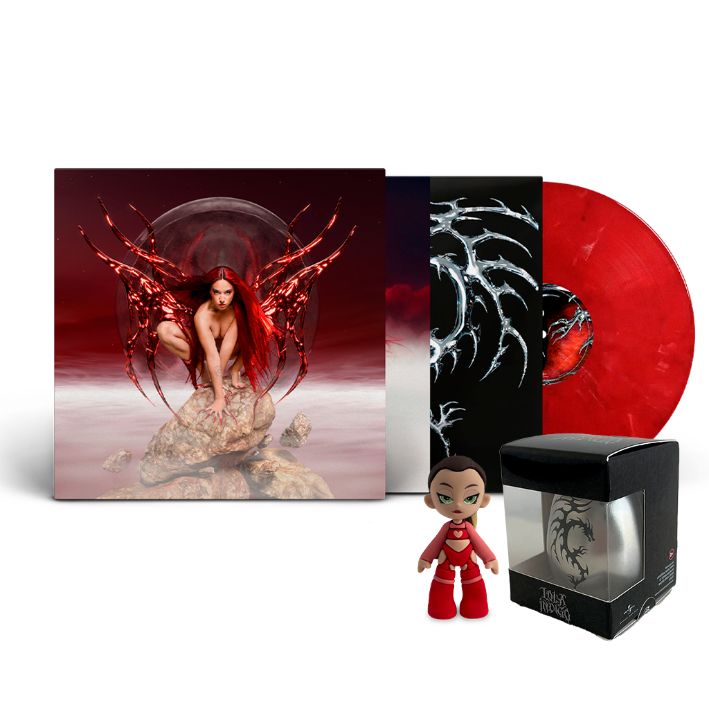 NAVE DRAGÓN - Vinilo (Color Rojo) + Huevo de Dragón (Edición Exclusiva)