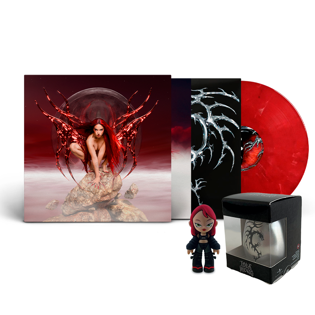 NAVE DRAGÓN - Vinilo (Color Rojo) + Huevo de Dragón (Edición Exclusiva)