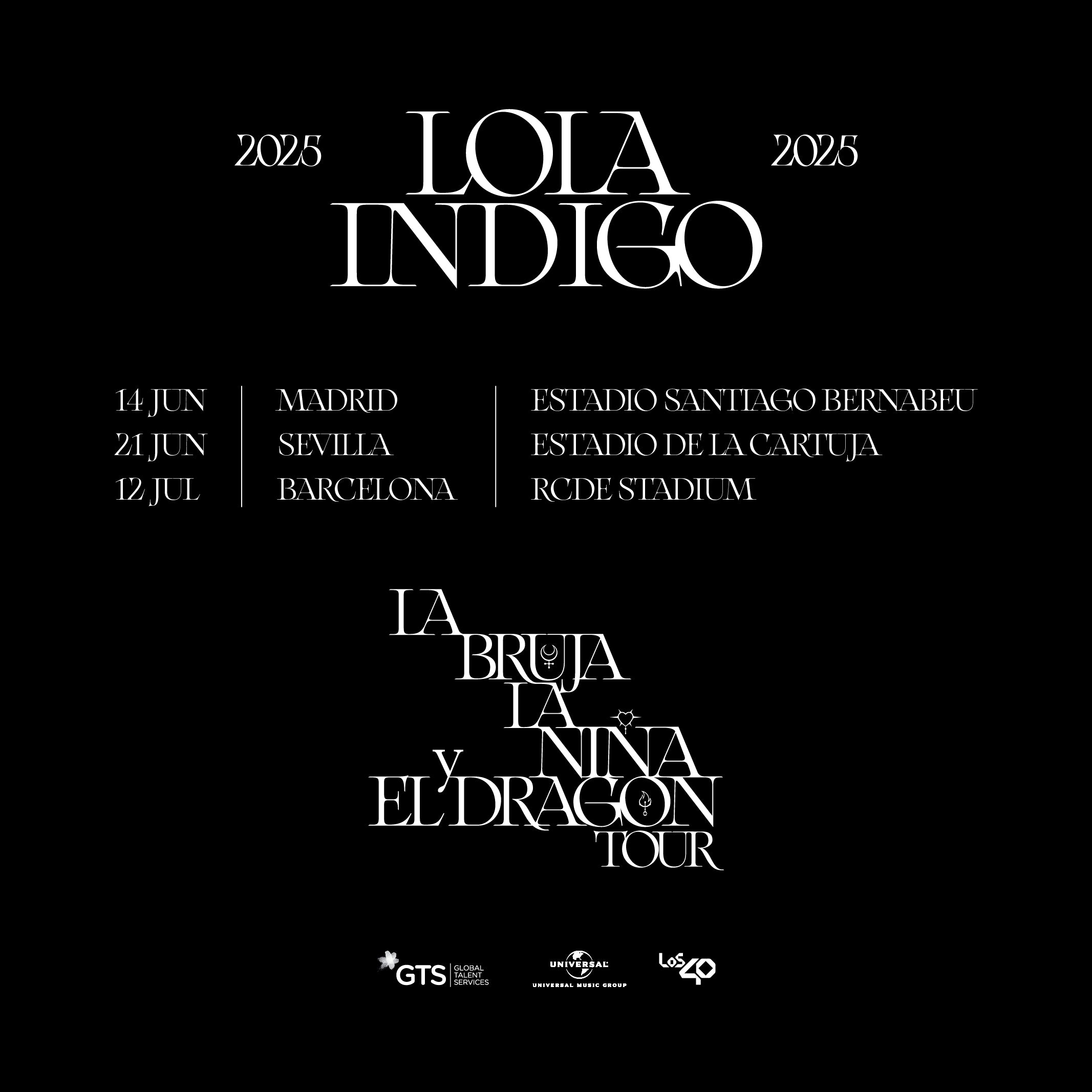 Gira Estadios 2025 – Lola Indigo