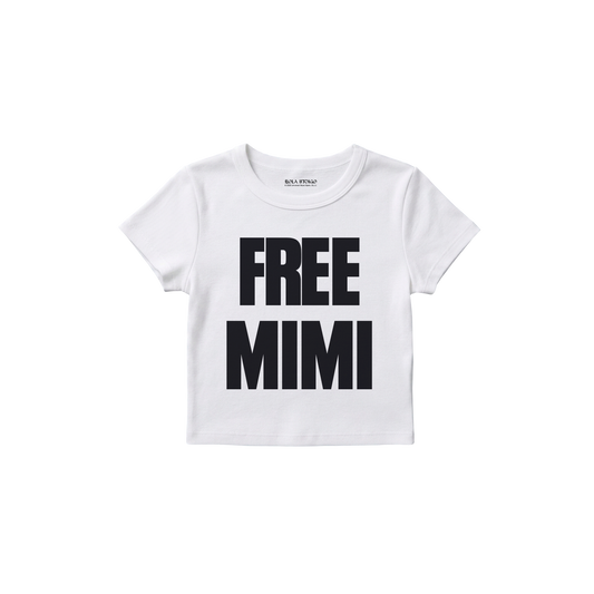Baby tee "Free Mimi"